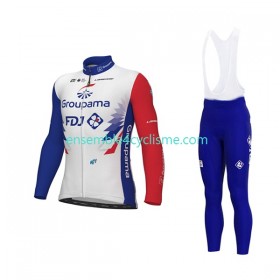 Tenue Maillot M/L + Collant à Bretelles 2022 Groupama-FDJ N001